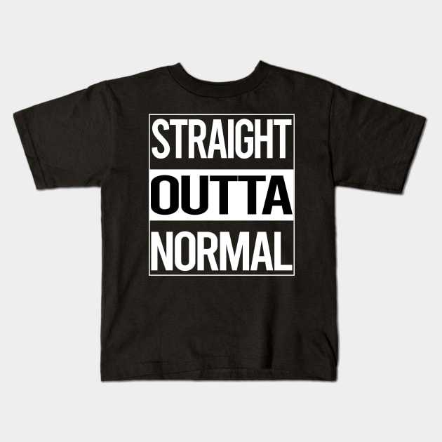 Straight Outta Normal Kids T-Shirt by Atlas Skate